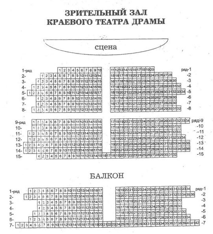 Театральная карта Петербуржца