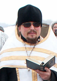 Священник Валерий Замятин. фото