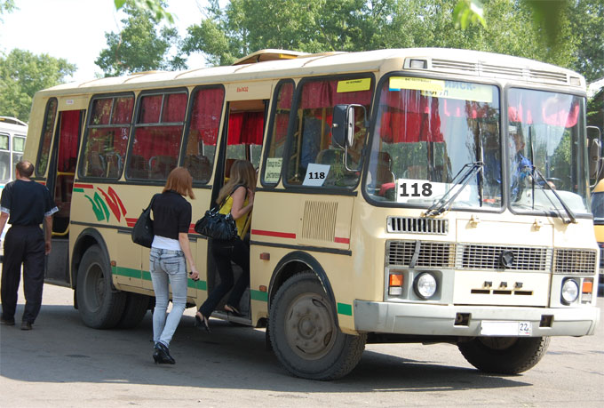 Автобус 118 Бийск